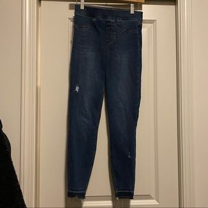 Spanx Distressed Ankle Skinny Jean